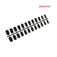 thumbnail image 3 of 1 Set Glue on Nails Medium Length Files Stick Wraps Stick Full Cover Wraps Art Decals Artificial Beauty Tool Manicure Kit Decorations 1, 3 of 6