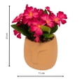 thumbnail image 3 of Planta Artificial Mainstays 23 cm Maceta de Cerámica, 3 of 4