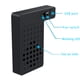 thumbnail image 4 of Sidaley Radiador de consola de juegos de plástico desmontable trasero 5V USB 2,0 ventilador de refrigeración hogar sala de estar enfriador Videojuegos y accesorios, 4 of 6