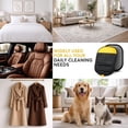 thumbnail image 5 of Pet hair removal glove for dogs and cats, electrostatic pet hair remover for laundry, couch, carpet, clothing, bed, car seat, furniture, reusable magic brush grooming tool, black, 5 of 6
