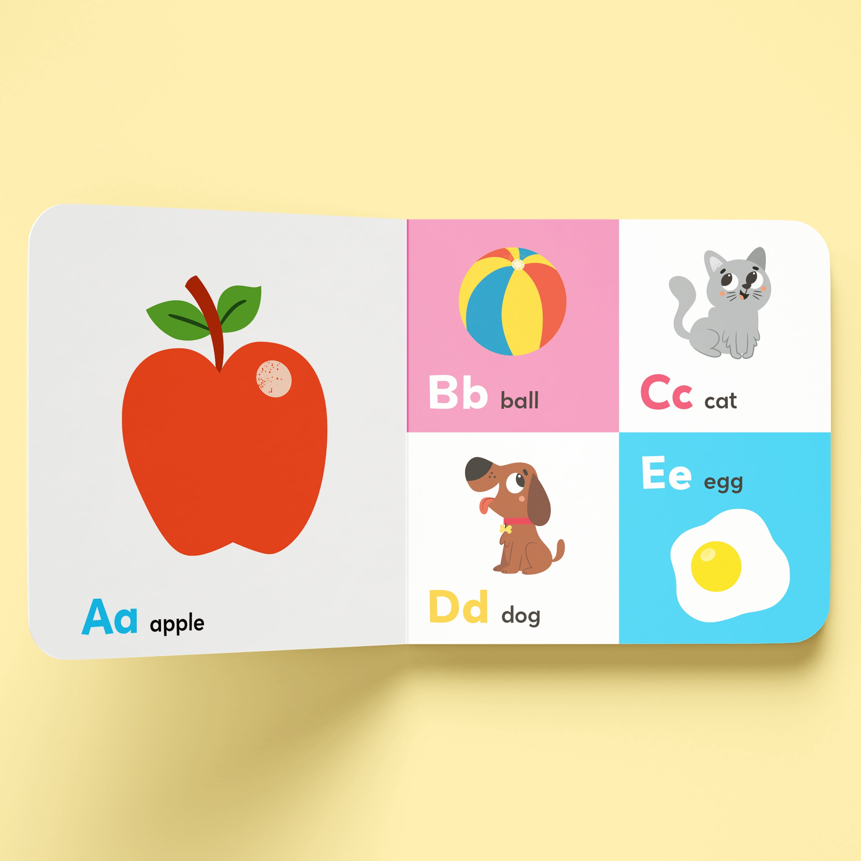 Building Block My Little Library: First Words Board Book Set for Ages 0-4
