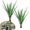 13.7" Green, variant on Agave  Artificial Faux Cactus  Indoor 13.7"  Outdoor | UV Resistan Spiked Artificial Outdoor  for Planters Patio Office Table   Decor