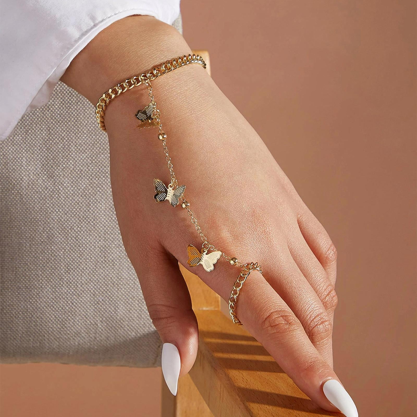 pulseras con anillos