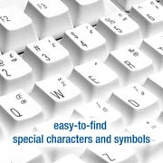 Matias Unisex White Tactile Pro Keyboard For Mac Typewriter