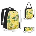 thumbnail image 2 of Balery Lemon Mochila escolar 3 en 1 para niños: mochila resistente con lonchera térmica y estuche para lápices. Mochila escolar para niños y niñas., 2 of 7