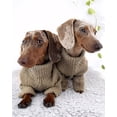 thumbnail image 2 of Suéter para perro Fitwarm, abrigo de invierno de punto térmico, color verde salvia, XL, 2 of 8