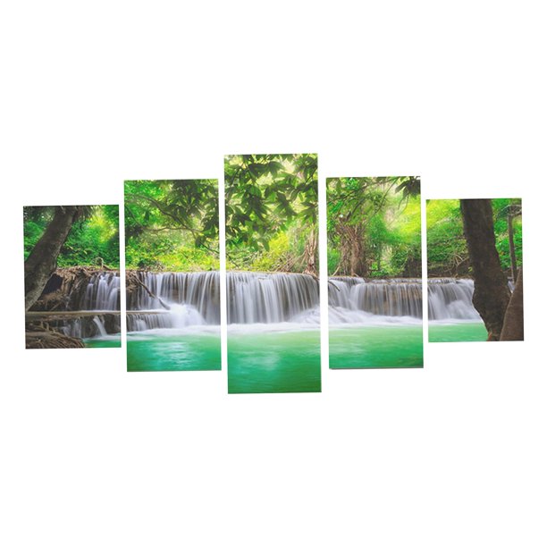 moderno, pintura impresa, sin marco, colgante para el hogar, dormitorio, cocina Cascada Zulema pintura de las artes de la pared