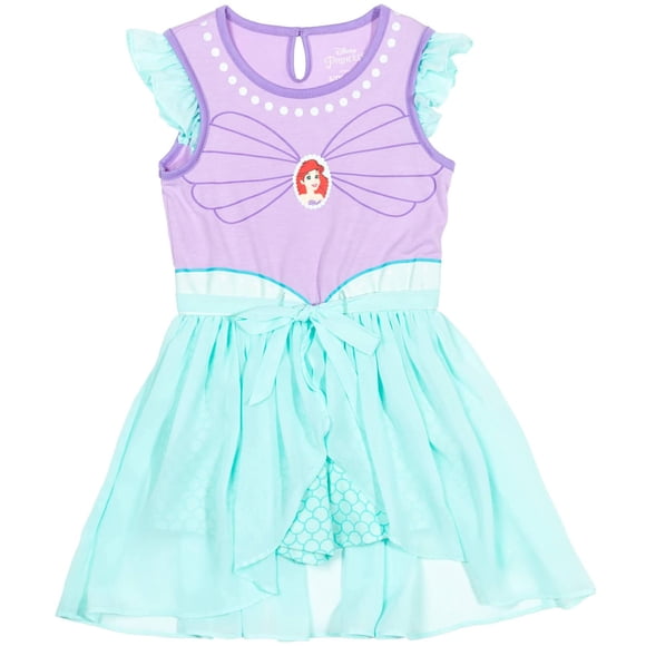 Romper Disney Princess Ariel para niñas pequeñas con falda de 6 años