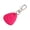 Pink, variant on Glowing Silicone Triangle Pet Safety Light for Nighttime Dog Walking Featuring Waterproof and Extended Life