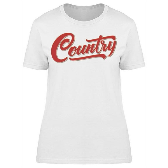Country T-Shirt Women -Image by Shutterstock, Female Medium