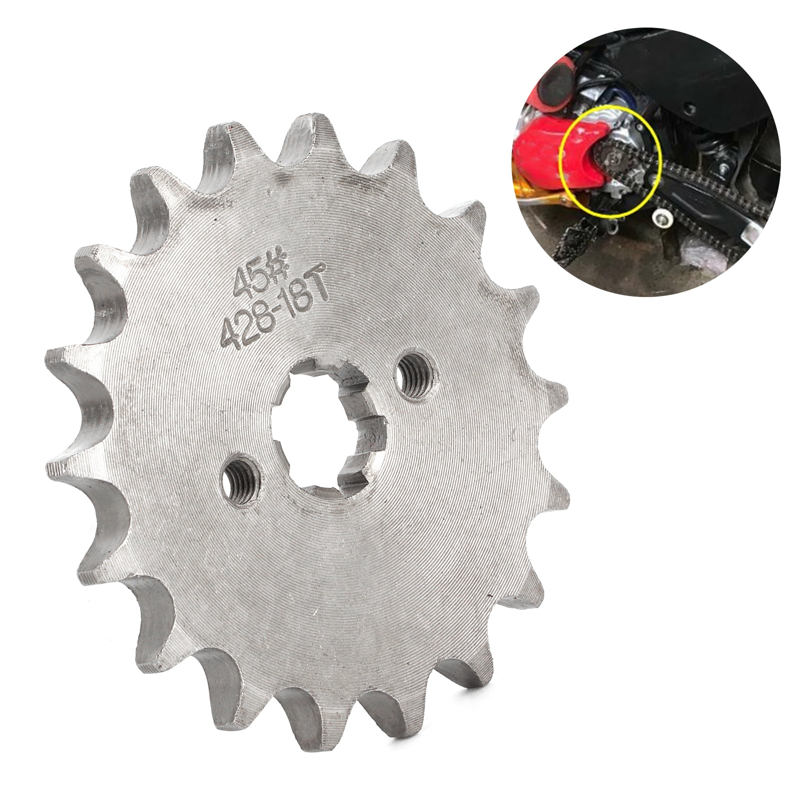 X-PRO 428 Chain 40 Tooth Rear Sprocket for 110cc 125cc 150cc ATVs 