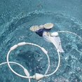 thumbnail image 3 of 2 Pack Pool Cleaner Bag, Nylon Mesh Zipper All Purpose Filter Bag, Replacement Parts For Polaris 280, 480 Pool Cleaner (white)-KEEW, 3 of 4