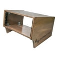 thumbnail image 3 of Sound Town DIY 4U Angled Desktop Turret Studio Rack with Baltic Birch Plywood, Weathered Gray, Assembly Required (SDRK-Y4SLB), 3 of 8