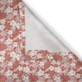 thumbnail image 4 of Ambesonne Luau Grommet Curtain Single Panel, Exotic Flowers Hawaii, 50"x60", Vermilion White, 4 of 5