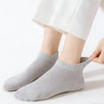 thumbnail image 2 of YTCAMLO Cotton Womens Ankle Socks With Heel Tab, Casual No Show Athletic Socks, Soft Breathable Eyelet Workout Socks, 2 of 7