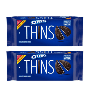 Oreo Thins Original Cookies 11.78oz Pack of 2