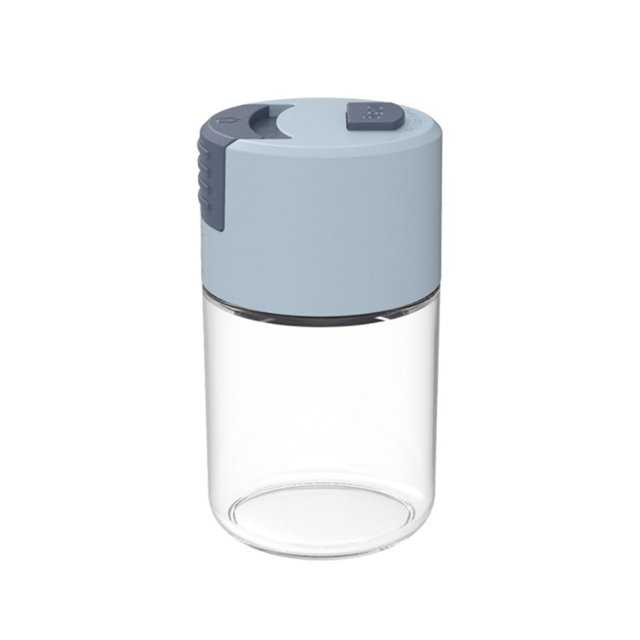 Vidrio Para Condimentos Botellas De Sal A Prueba De Humedad Recipiente Para Condimentos De Cocina Tanque De Sal Controlado Scienceny HA044023-01