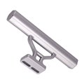 thumbnail image 2 of Advancent Extensor de manillar de bicicleta de 15cm, aleación de aluminio, MTB, bicicleta de montaña, soporte de luz delantera, lámpara, soporte para Ciclismo plata Advancent OD1404-02B, 2 of 6