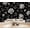 Color 4, variant on Wallpaper Victorian Gothic Botanical Skull Butterfly Ferns Daisies Peel and Stick Wall Murals 100"H x 144"W Removable PVC Wall Paper Self-Adhesive Wall Paintings Art Decor for Bedroom Living Room