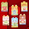 thumbnail image 3 of yuksok Red Envelope Packet Money Red Pocket for New Year Wedding Spring Festival F, 3 of 8