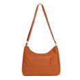 thumbnail image 3 of Gustave Nylon Crossbody Bag for Women Lightweight Water‑Resistant Travel Purse Shoulder Messenger Handbag with Anti Theft Pocket - Orange, 3 of 8