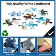 thumbnail image 3 of Jigsaw Puzzles for Adults 500 Pieces, Interlock Perfectly Letter on Back No Dust, 3 of 5