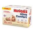 thumbnail image 3 of Pañales Huggies UltraConfort etapa 1 recién nacido unisex 44 piezas, 3 of 6