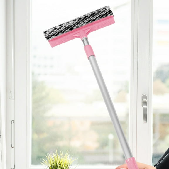 LEORX Window Cleaning Squeegee Window Scrubber Window Cleaning Supply with Pole