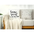 thumbnail image 5 of Spring Summer Modern Throw Pillow Covers 18 x 18 Inch Set of 4, Home Sweet Home Farmhouse Holiday Green Cushion Case for Home Sofa Couch Decoration TH194, 5 of 6