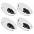 thumbnail image 3 of Gupbes 4Pcs/Set Zinc Alloy Computer Desk Grommet Cable Hole Cover Cable Pass Through Insert Organizer For Home Officer, 3 of 8