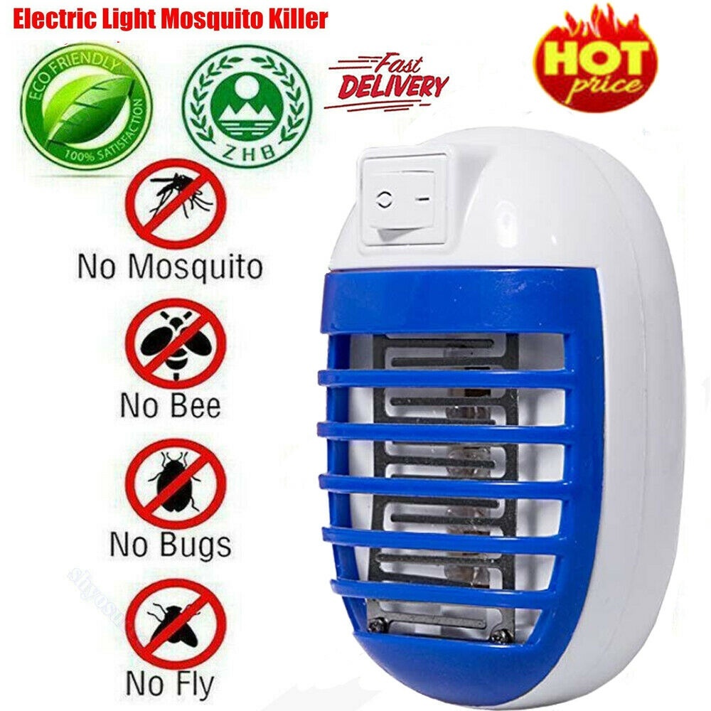2Pcs Mosquito Killer Lamp Bug Zapper Electronic Insect Killer Indoor