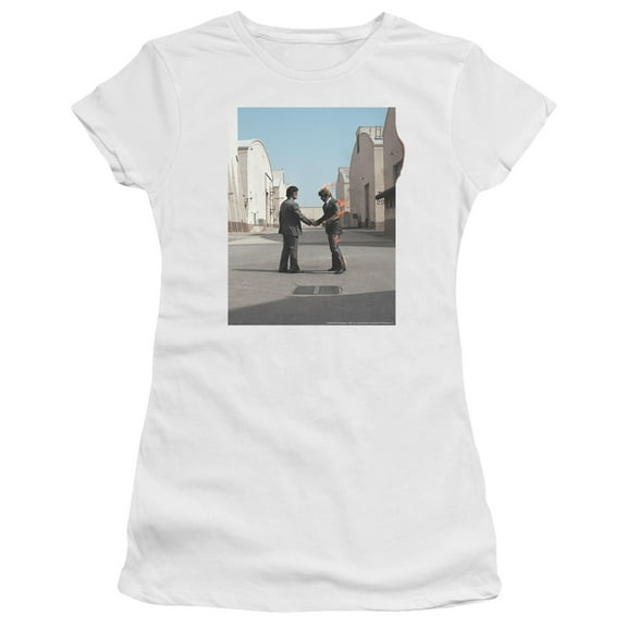 Pink Floyd Wish You Were Here Junior Women's T-Shirt Sheer White