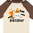 thumbnail image 4 of Inktastic 1st Birthday with Ghost and Bats Halloween Boys or Girls Long Sleeve Baby Bodysuit, 4 of 5