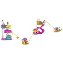 Polly Pocket Wall Party Cafe Playset - Doll Included - Cafe Connects to World