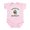 Petal Pink, variant on CafePress - Space Monkey Infant Creeper - Baby Light Bodysuit, Size Newborn - 24 Months