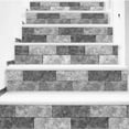 thumbnail image 1 of Simulation Brick Grain Pattern Stair Sticker Self Adhesive Wall Decal Floor Sticker Home Decor, 1 of 8
