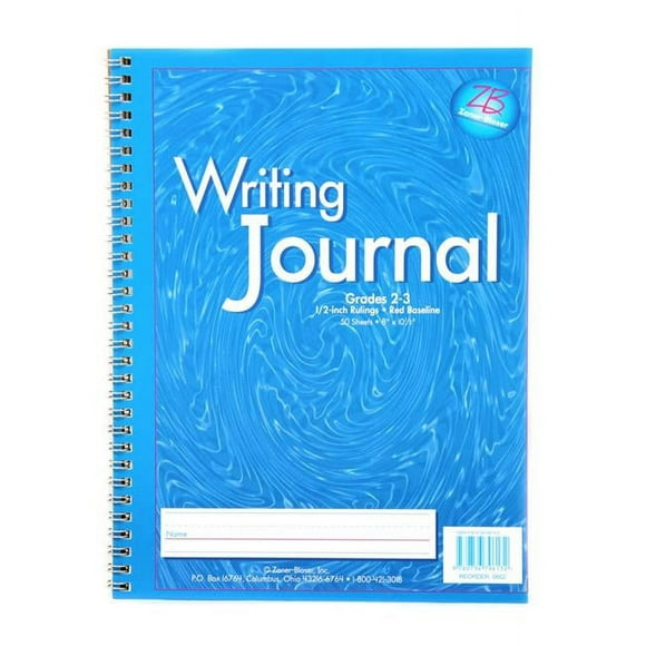 Zaner-Bloser ELP0602-6 My Writing Journals&#44; Blue - Grade 2-3 - 6 Each