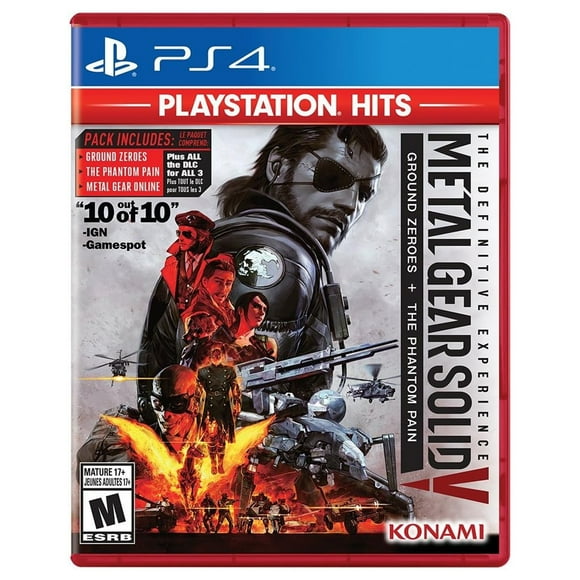 Metal Gear Solid V The Definitive - PlayStation 4 Hits PlayStation Metal/Gear/Fisico