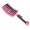 Pink boar bristles, variant on Curved Vent Hair Brush, ABS Styling Detangling Comb, 24.5 x 6.5cm Vented Rib Hair Brush for Blow Drying, Scalp Massage, Dust Removal and Daily Hair Styling