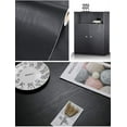 thumbnail image 2 of Papier Peint Noir - Papier Peint Autocollant Effet Bois –, 2 of 7