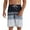 Gray, variant on Jgppe Men's Quick Dry Swim Trunks Colorful Printed Trendy Elastic Waist Wide Leg Summer Short Board Shorts