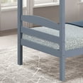 thumbnail image 5 of Furniture of America Alli Kids Solid Wood Twin-over-Twin Detachable Bunk Bed, Gray, 5 of 6