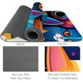 Cat TPE Yoga Mat for Home & Studio Practices, Workout Mat with