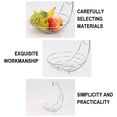 thumbnail image 4 of EIMELI Fruit Bowl Banana Stand Sweets Storage Basket Durable Iron Home Interior Miscellaneous Goods Robust & Long-Lasting Fruit Storage Container Kitchen Organizing Perfect for Kitchen &, 4 of 8