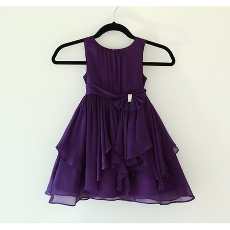 - Ekidsbridal Yoryu Chiffon Rhinestone Flower girl dress Wedding Birthday Party Graduation Easter Halloween Special Occasions Pageant Toddler Holiday Bridal Baptism Junior Bridesmaid Communion 162R