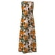thumbnail image 5 of Vestido de mujer sin mangas con cuello redondo y bolsillo floral vintage grande OAVQHLG3B Store  lin121212, 5 of 5