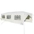 thumbnail image 6 of Gymax White Wedding Tent 10'x30'Outdoor Party Canopy Events, 6 of 10