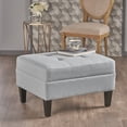 thumbnail image 6 of Bridger Mid-Century Tufted Top Cushion Ottoman, 6 of 8
