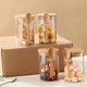 thumbnail image 2 of 4 Pack Overnight Oats Glass Containers with Lids and Spoons, Glass Jars with Spoons and Lids for Loo, 2 of 5