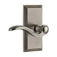 thumbnail image 2 of Grandeur Carbel_Sd_Na_Rh Carre Solid Brass Rose Right Handed Single Dummy Door Lever -, 2 of 6